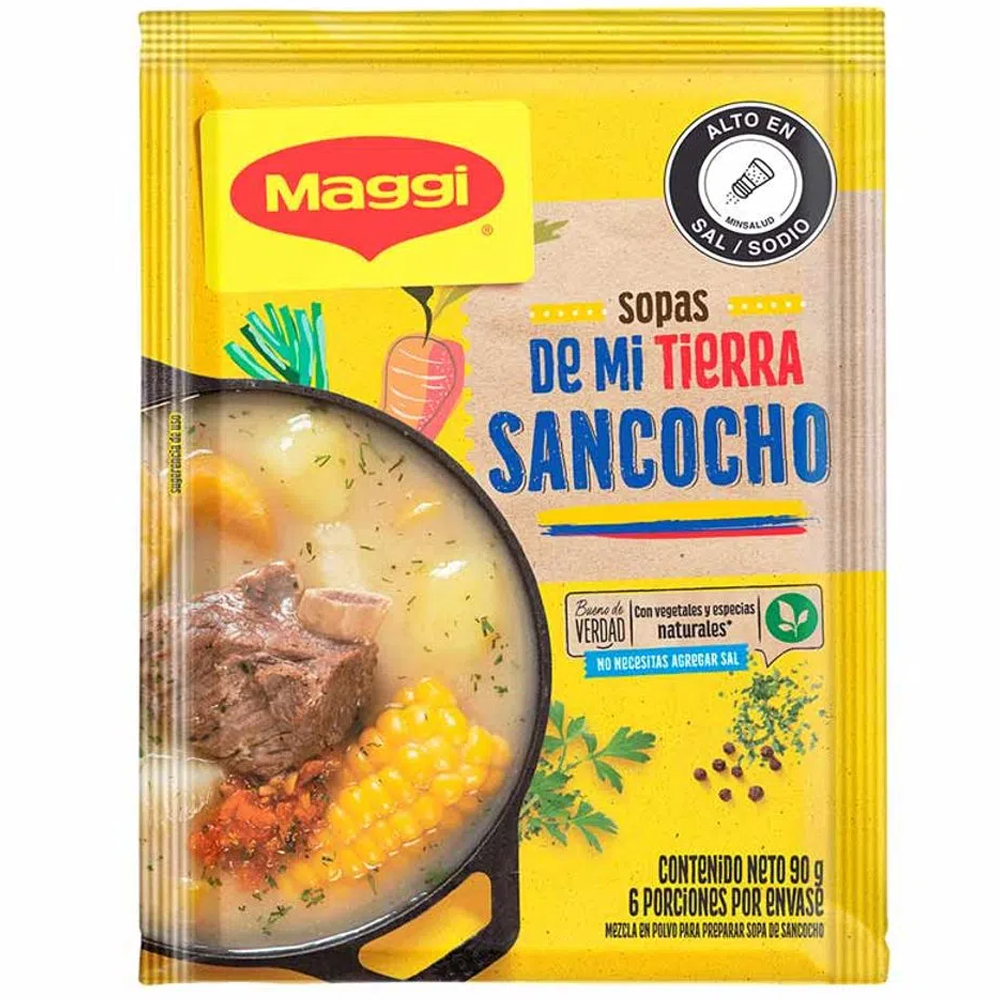 Sopa Maggi Sancocho 90gr.