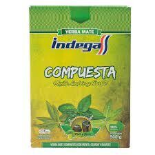 Yerba Mate Compuesta Indega 500 gr