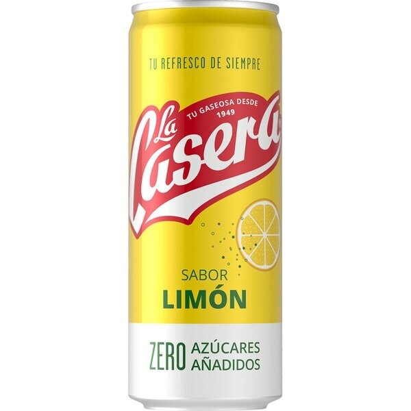 La Casera Limón Zero 33 cl