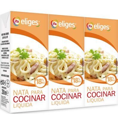 Nata para Cocinar Ifa Eliges 3x200 ml.