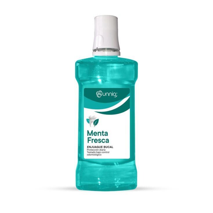 Enjuague Bucal Menta Fresca IFA Unnia 500 ml.
