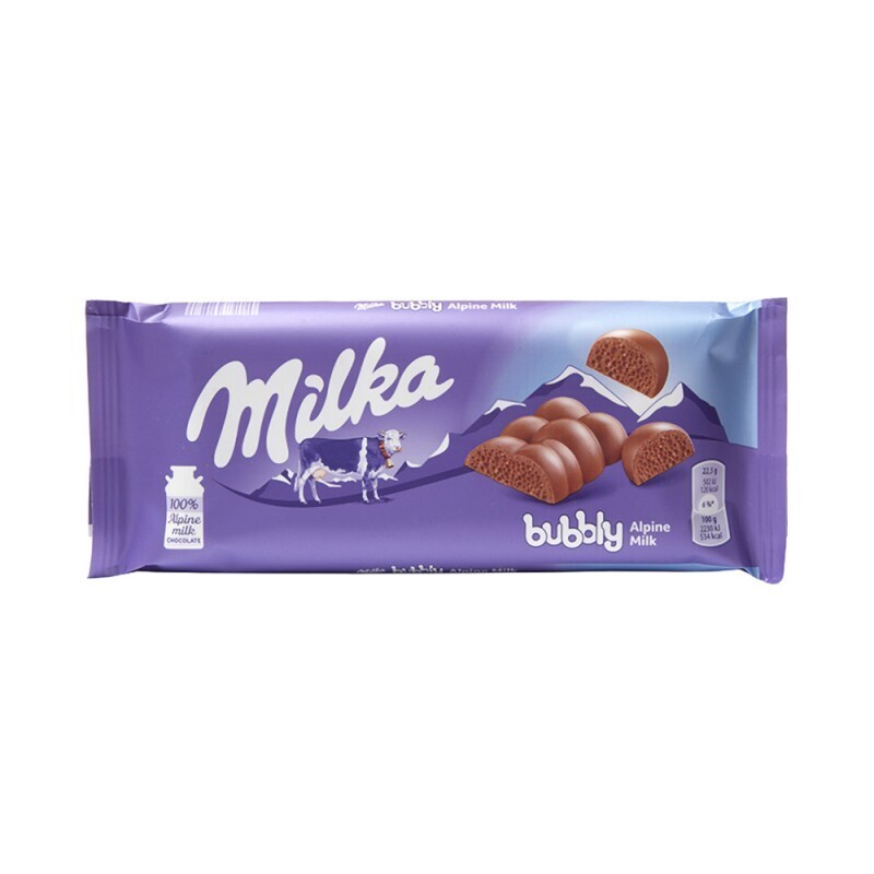 Chocolate Bubbly Milka 90 gr