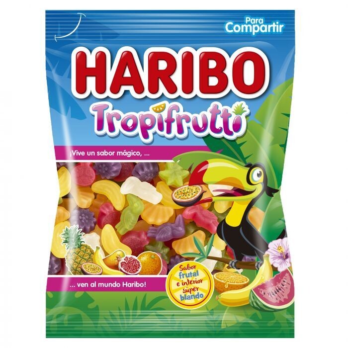 Gominolas Haribo Tropifrutti bolsa 150 gr