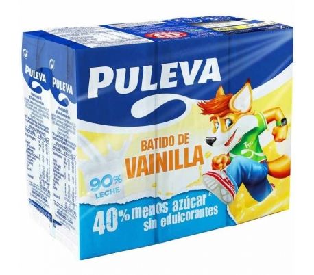Batido Puleva Vainilla pack (6 x 200 ml)