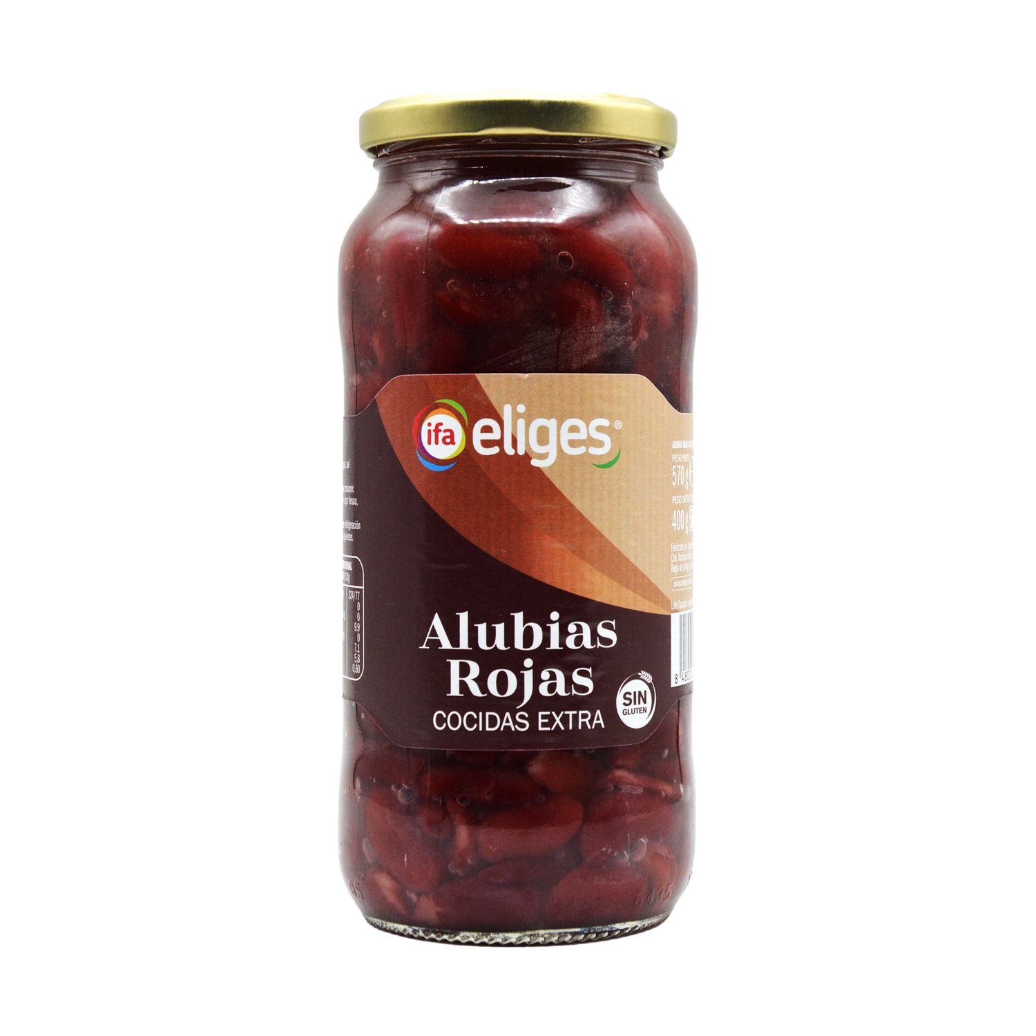 Alubias Cocidas Rojas IFA Eliges 570 g