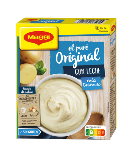 Pure de Patatas con Leche Maggi 115 gr