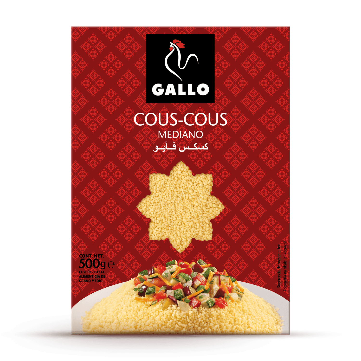 Cous Cous Mediano Gallo 500 gr