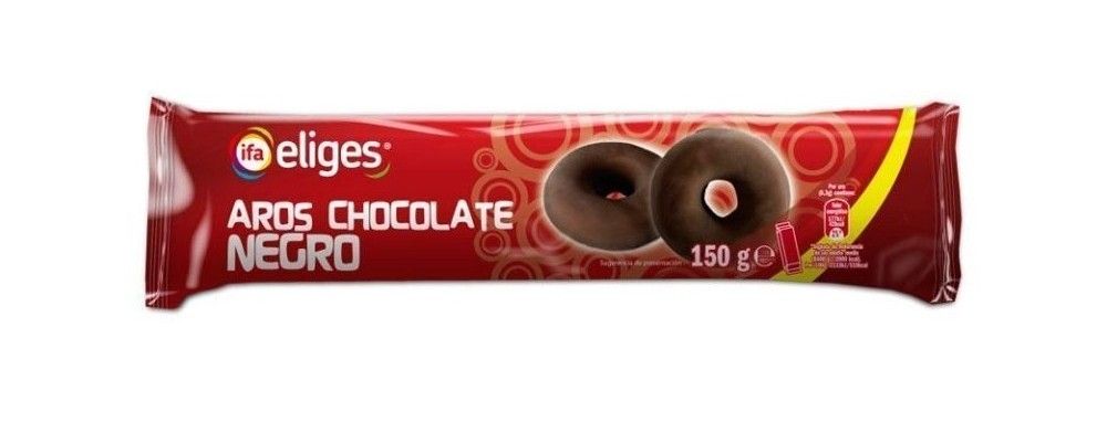 Aros de Chocolate Negro IFA Eliges 150 gr