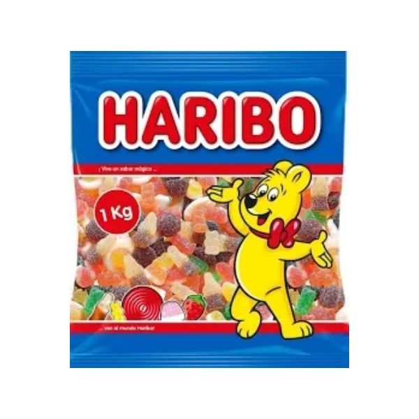 Gominolas Haribo Cocktail Pica bolsa 1 kilo