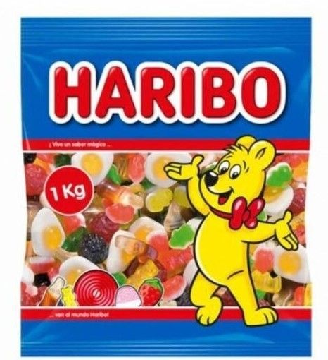 Gominolas Haribo Cocktail Brillo bolsa 1 kilo