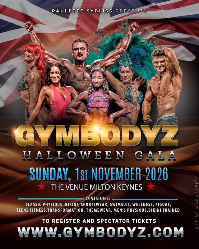 HALLOWEEN GALA-Mens Open Bodybuilding (Click 'buy now' for options)