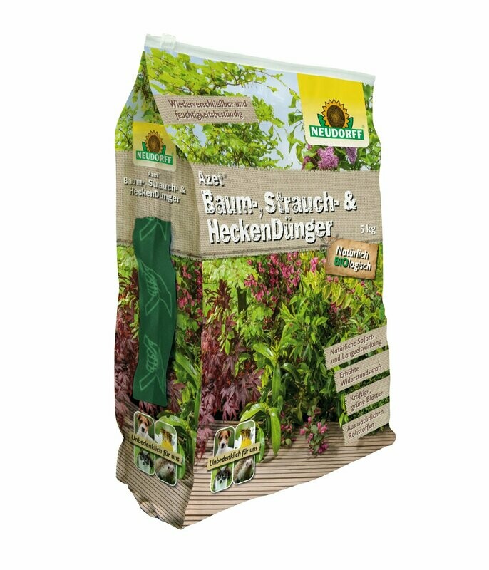 NEUDORFF | Azet Baum- Strauch- und Heckendünger | 5 kg