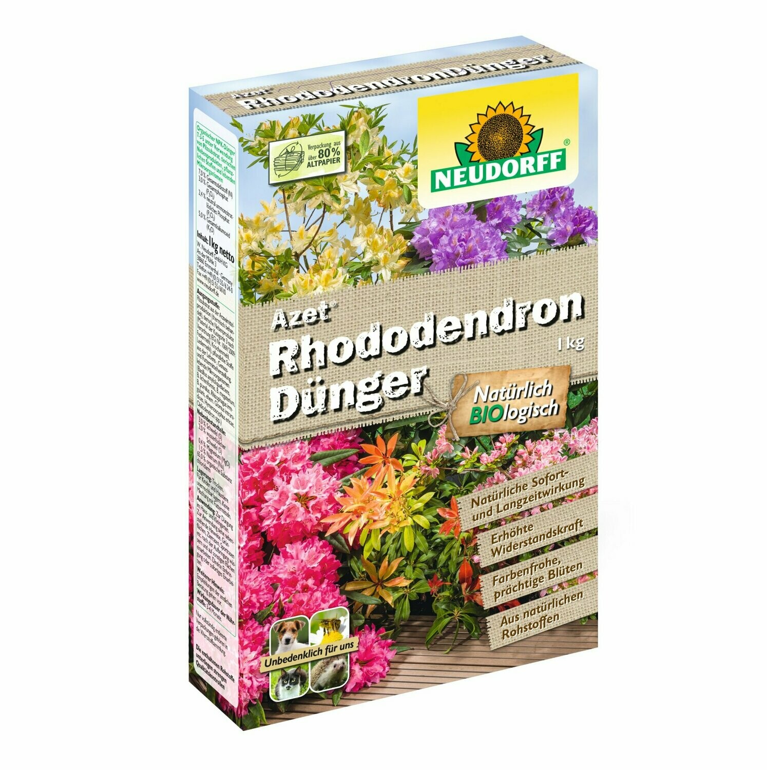 NEUDORFF | Azet RhododendronDünger | 1 kg