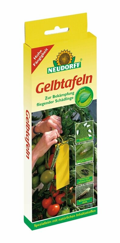 NEUDORFF | Gelbtafeln | 7 Stück