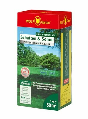 WOLF-GARTEN | Premium-Rasen »Schatten & Sonne« LP 50