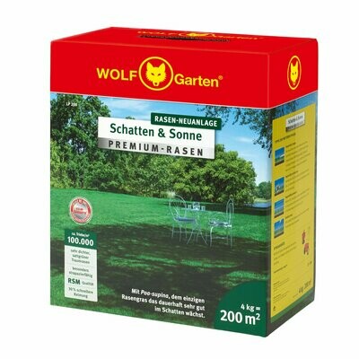 WOLF-GARTEN | Premium-Rasen »Schatten & Sonne« LP 200