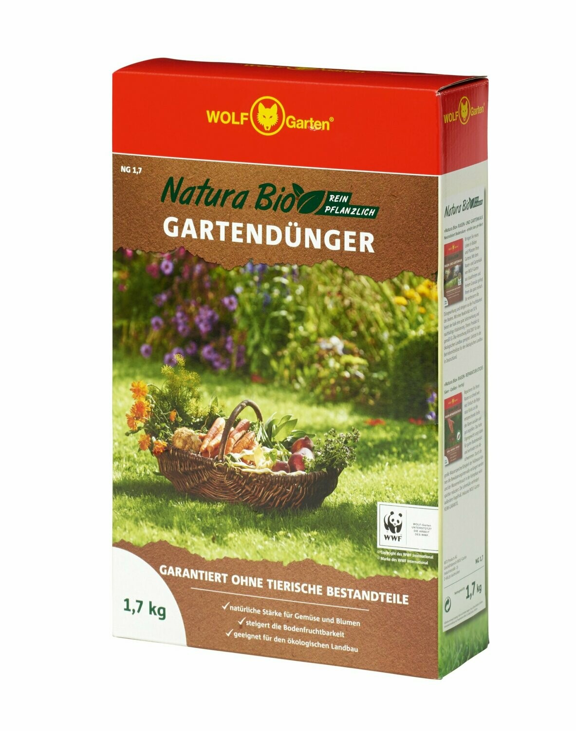 WOLF-GARTEN | "Natura Bio" - Gartendünger NG 1,7 für 25 m²