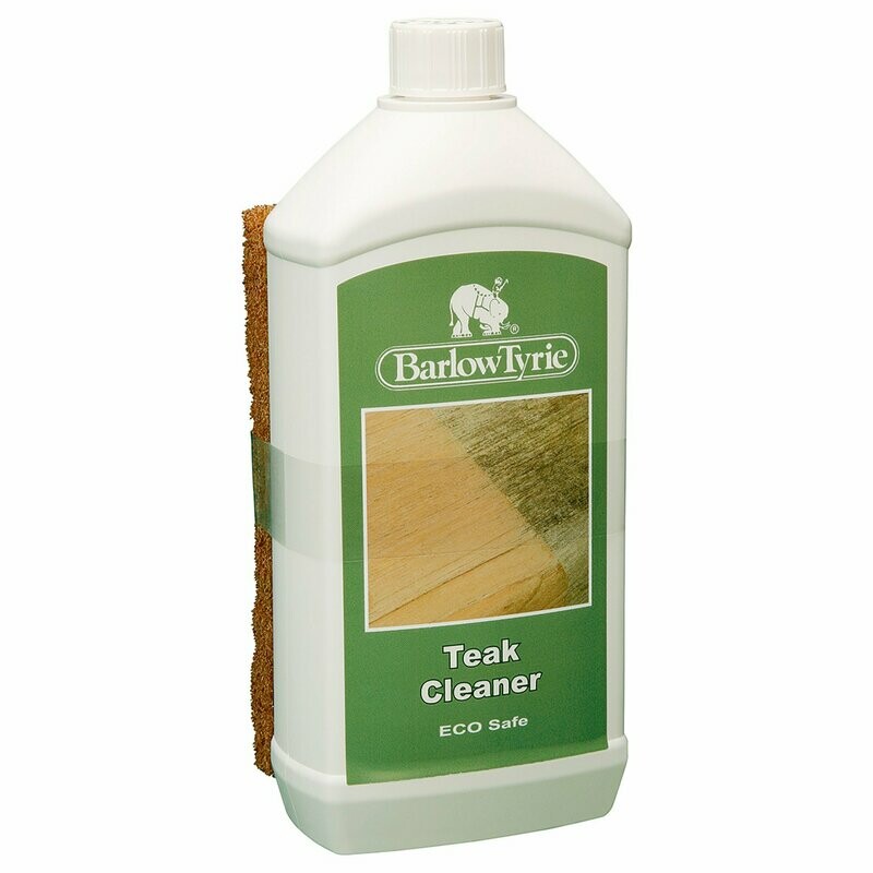 BARLOW TYRIE | Teak-Reiniger inkl. Reinigungsschwamm | 1 Liter