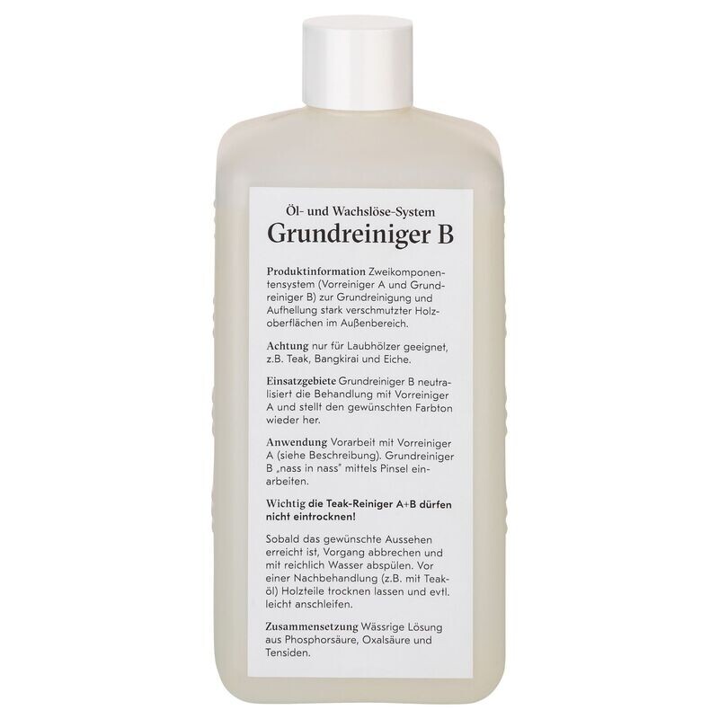 WEISHÄUPL | Teakholz-Grundreiniger B, 500 ml