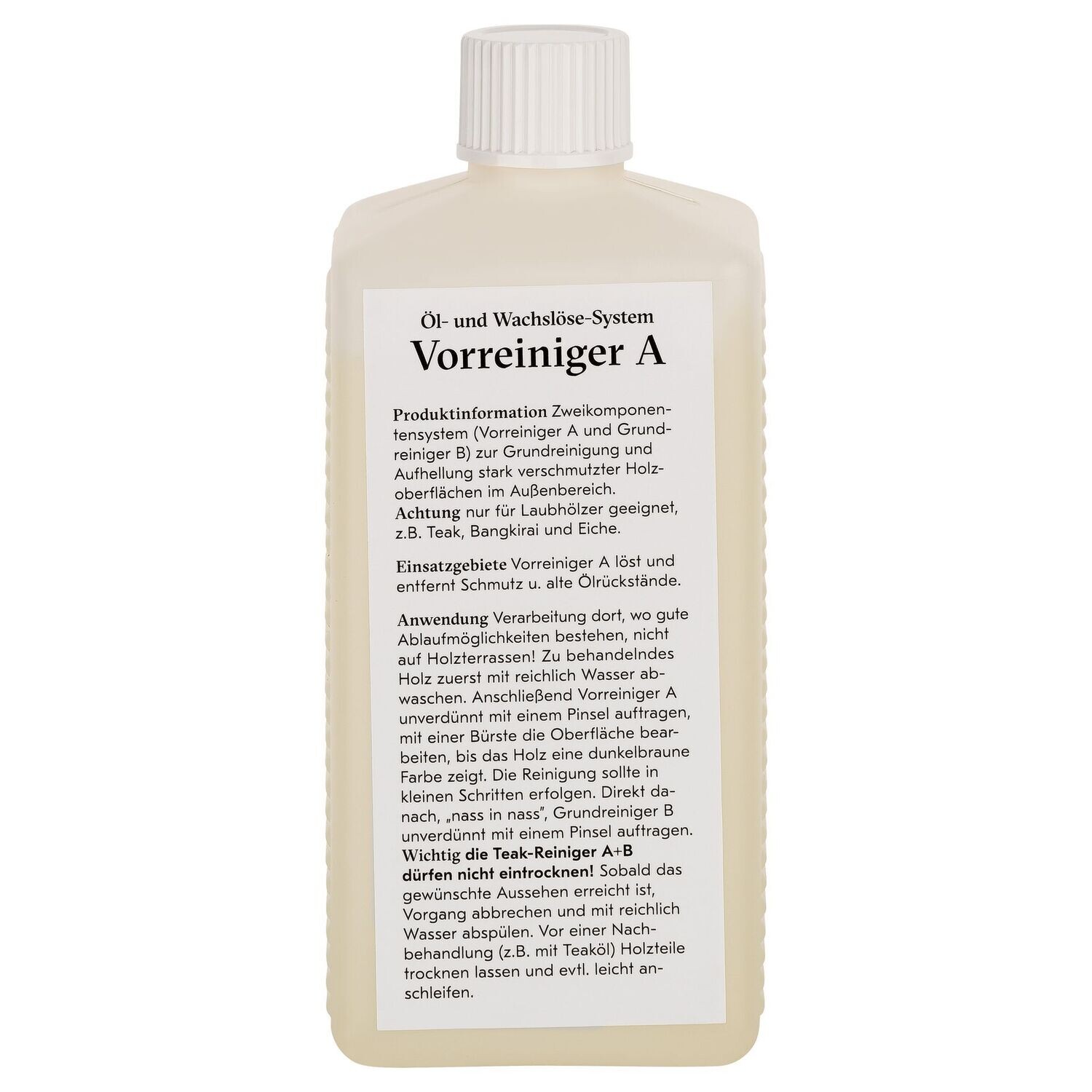 WEISHÄUPL | Teakholz-Vorreiniger A, 500 ml