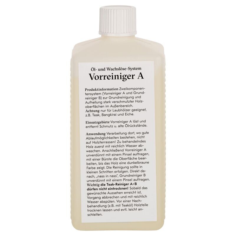 WEISHÄUPL | Teakholz-Vorreiniger A, 500 ml