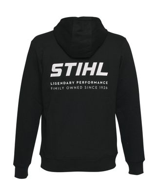 STIHL Hoodie BLACK (mit STIHL-Logo auf dem Rücken)