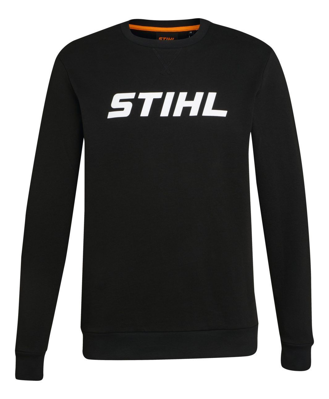 STIHL Sweatshirt SCHWARZ/WEISS (mit STIHL-Logo, vorne)