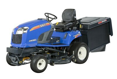 Iseki SXG324 Diesel Lawn Tractor with 48" Cutting Deck and Collector