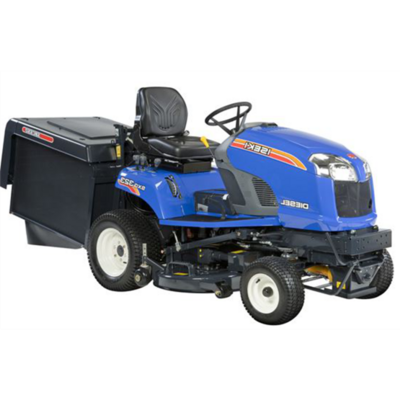 Iseki SXG327 Diesel Lawn Tractor with 48" Cutting Deck and Collector (Low Dump)