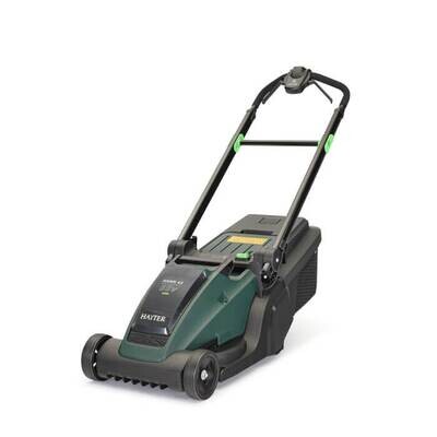 Hayter Hawk 43cm Hand-Propelled Cordless Roller Mower - including Battery & Charger (554)