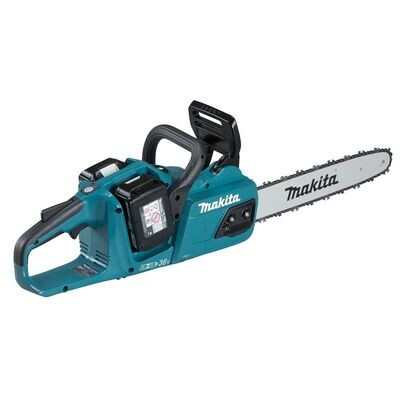 Makita DUC355PG2 Cordless Chainsaw - including Batteries & Charger
