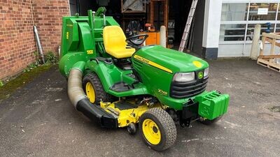 John Deere X748 Diesel Lawn Tractor with 54