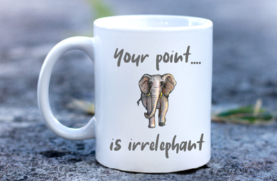 Your point....is irrelephant