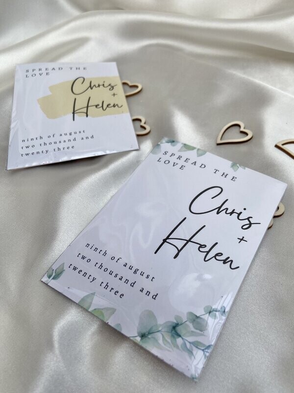 Personalised Confetti Packs (Empty)