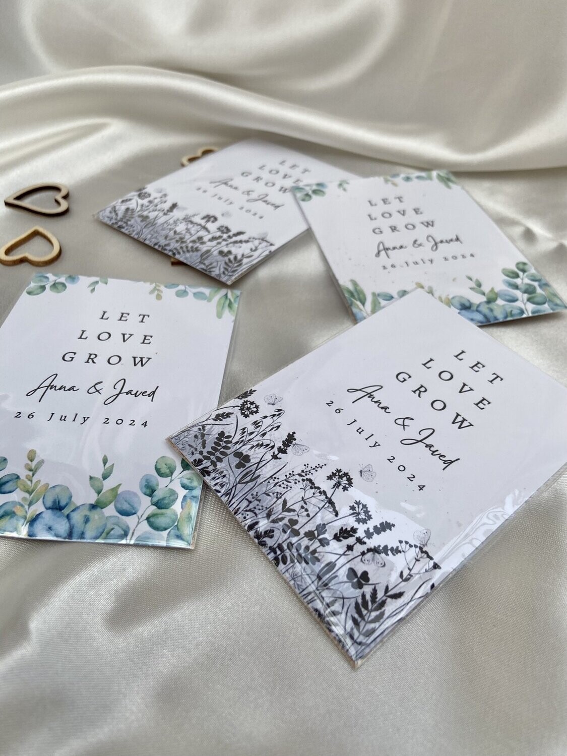 Empty Personalised Seed Packets