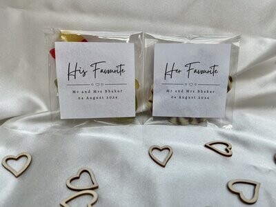 Personalised Sweet Packets
