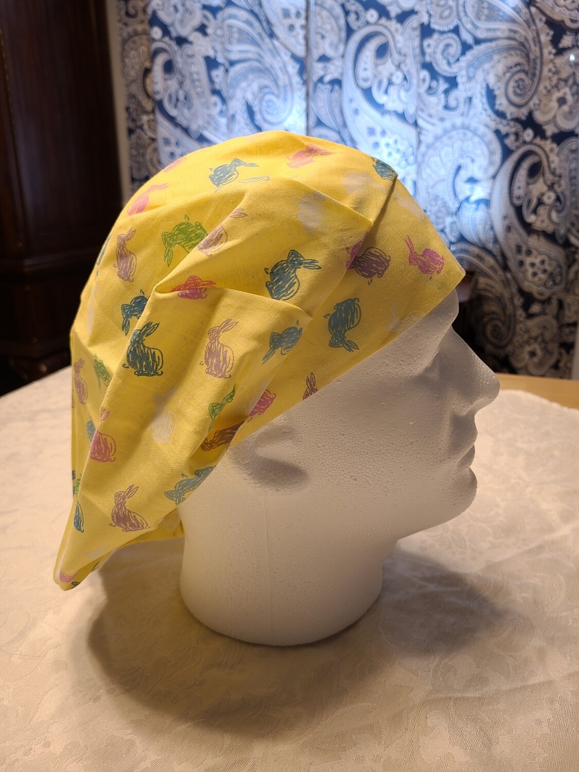 Yellow Bunnies Bouffant