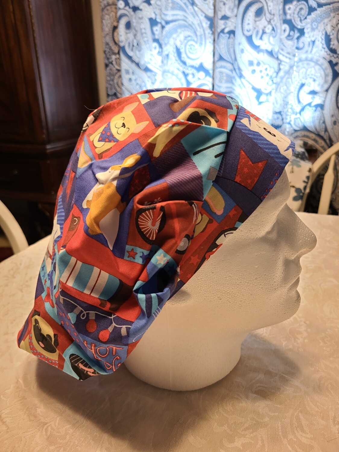 Patriotic Dogs Bouffant