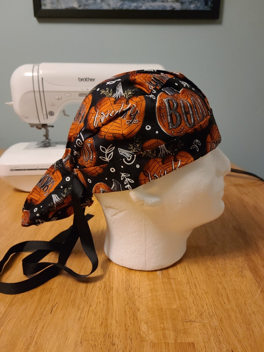 BOO Pumpkin Ponytail