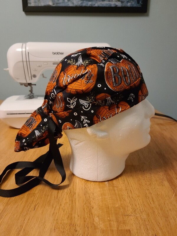 BOO Pumpkin Ponytail