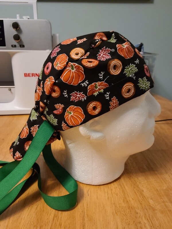 Fall Donuts Ponytail