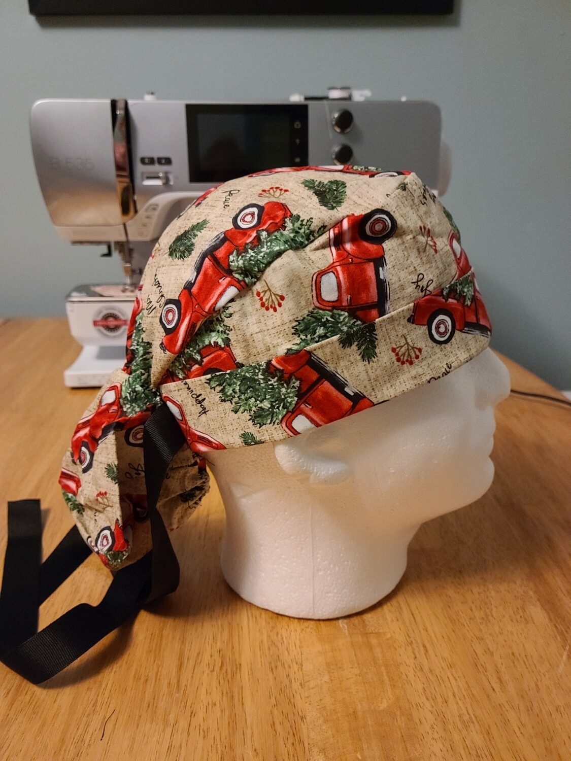 Christmas Truck Ponytail