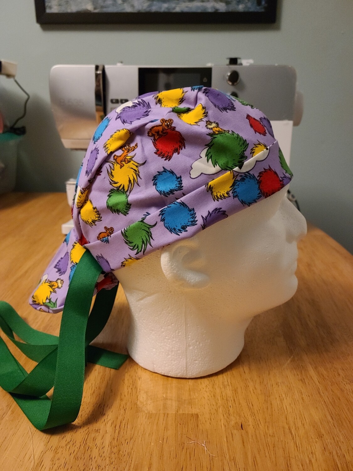 Lorax Purple Ponytail
