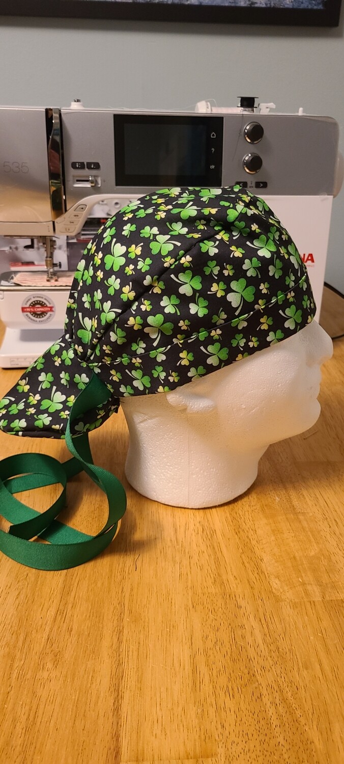 Green Shamrocks Ponytail