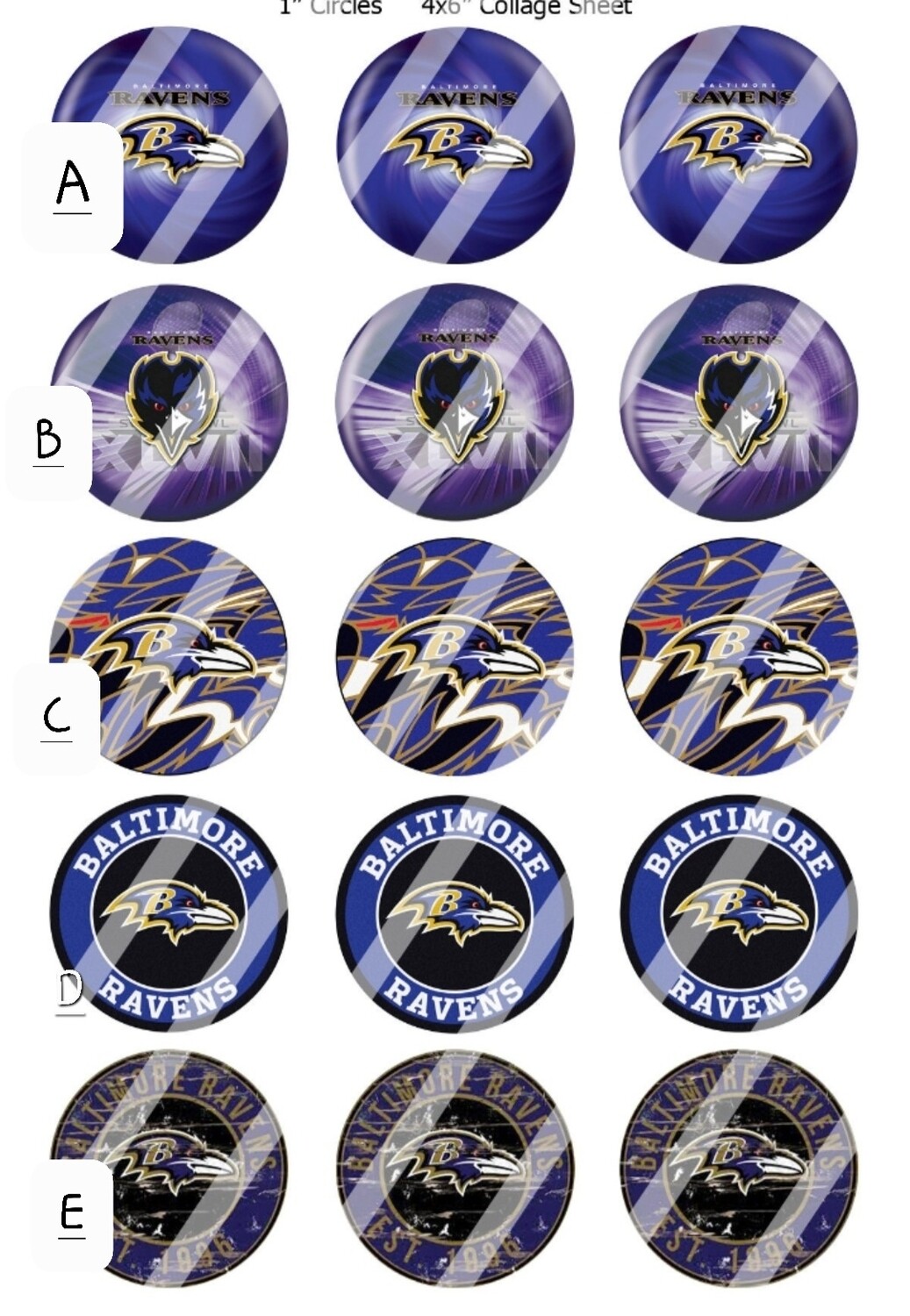 Ravens Bottle Cap Topper