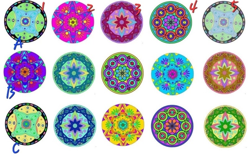 Mandala Bottle Cap Topper