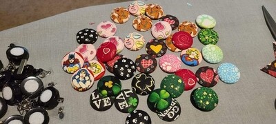 Fabric Button Covers