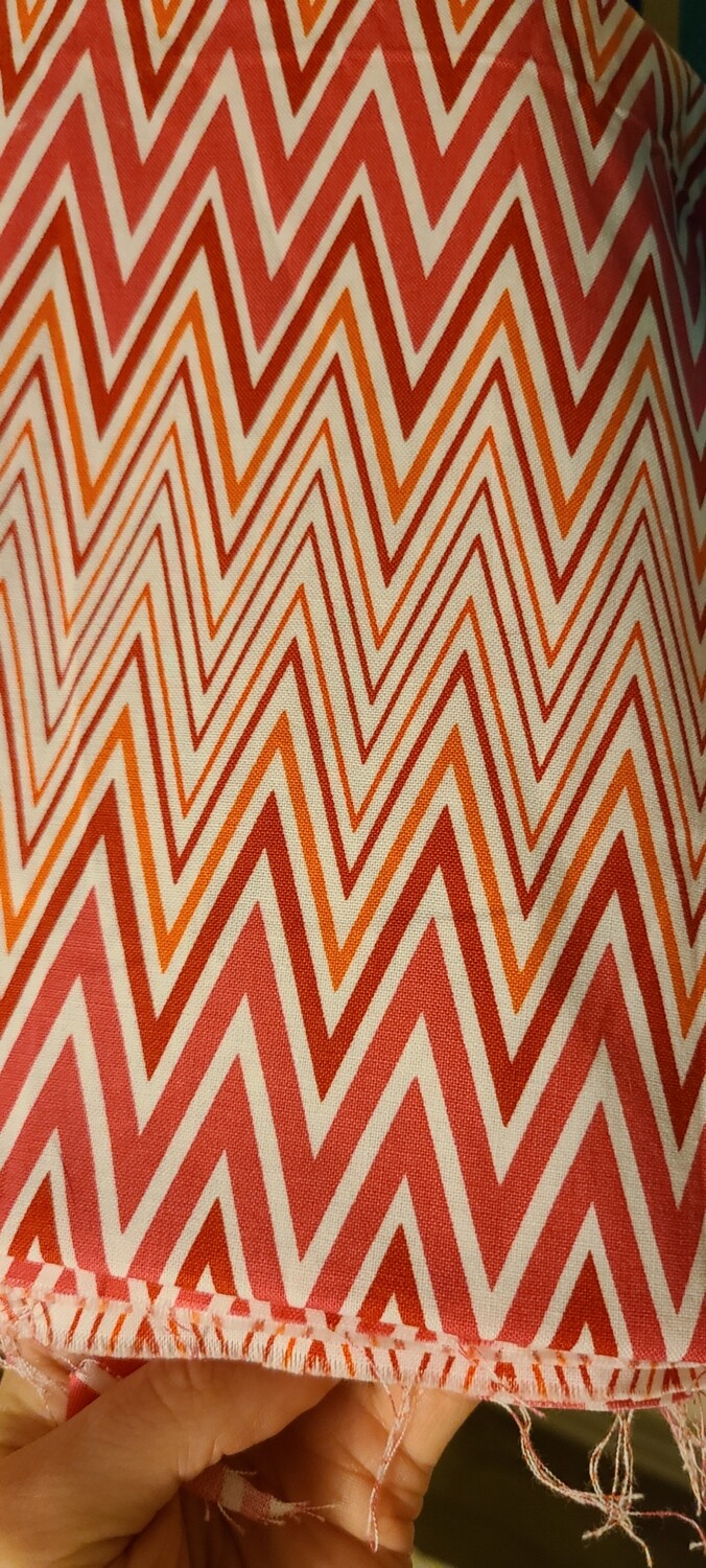 Red/Pink Chevron