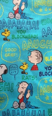 Peanuts blue Ponytail