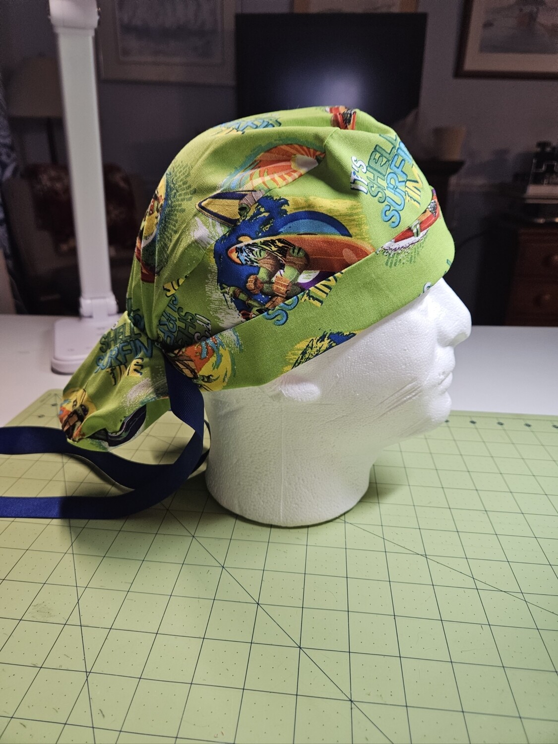 TMNT green Ponytail